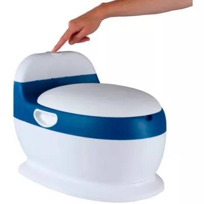 Mini toilet - THERMOBABY - Blue - Comfortable with hunting noise d