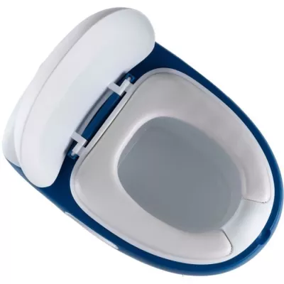 Mini toilette - THERMOBABY - Bleu - Confortable avec bruit de chasse d