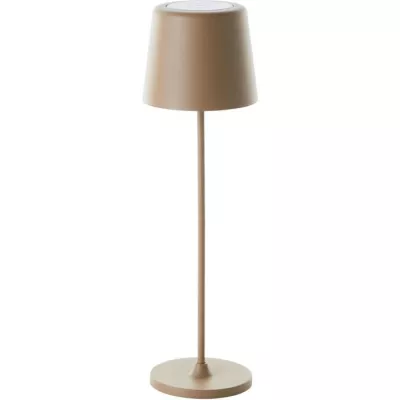 Lampe a poser LED KAAMI BRILLIANT - Métal et plastique - Cappuccino -