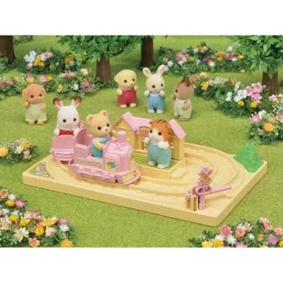 All Aboard! Baby Chu-chou Train - SYLVANIAN FAMILIES - Miniature Universe