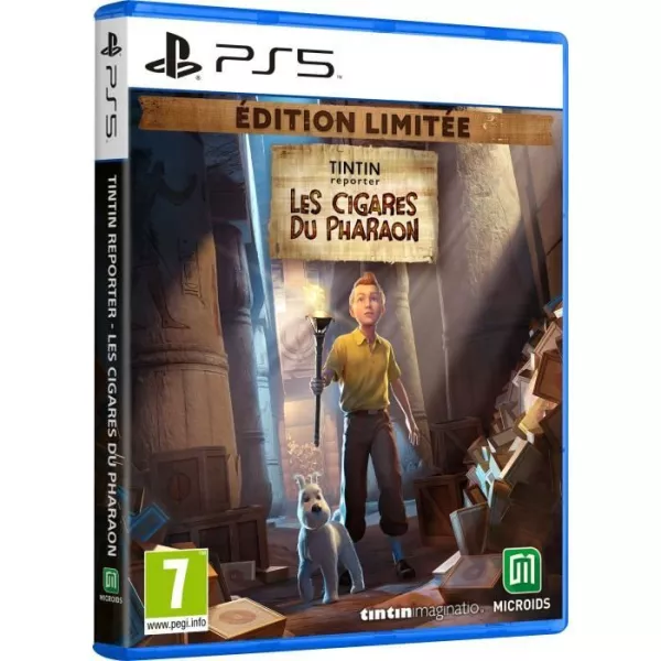 Tintin Reporter - Les Cigares Du Pharaon - Jeu PS5 - Edition Limitée