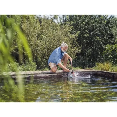 Pompe d'évacuation eaux chargées 9000 – Puissante et fiable