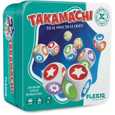 Asmodee Takamachi - Jeu de dés - Observation et rapidité - 5 ans+