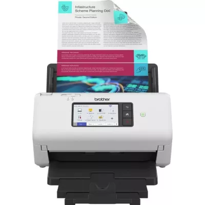 Scanner de documents Brother ADS-4700: recto-verso rapide, Ethernet, Wi-Fi