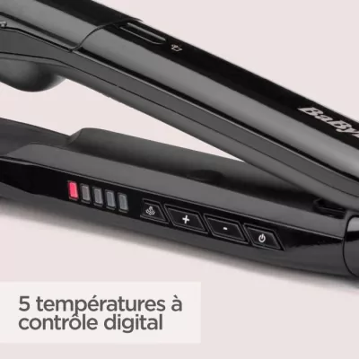 Lisseur vapeur Babyliss ST492E - Plaques larges 39mm - 5 températures