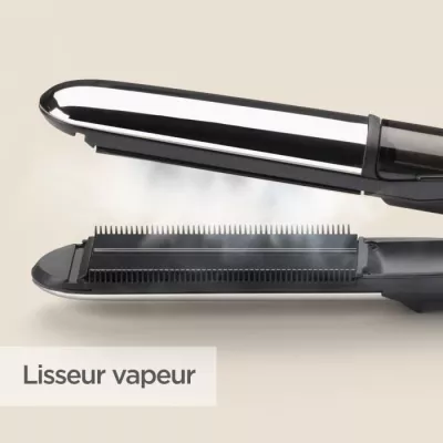 Lisseur Babyliss ST496E: Brillance Vapeur en toute simplicité