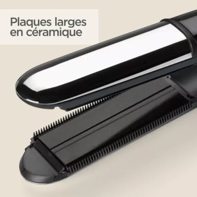 Lisseur Babyliss ST496E: Brillance Vapeur en toute simplicité