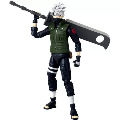 Anime Heroes Figurine: Bandai Naruto Shippuden Kakashi Hatake - 17 cm