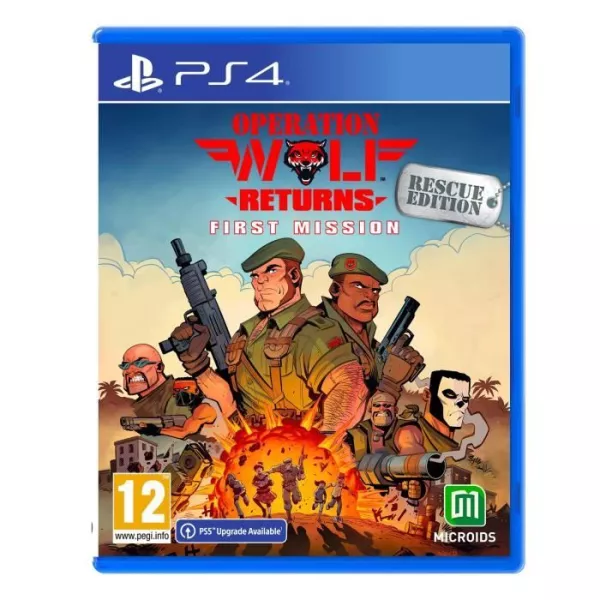 Operation Wolf Returns: First Mission PS4 Game