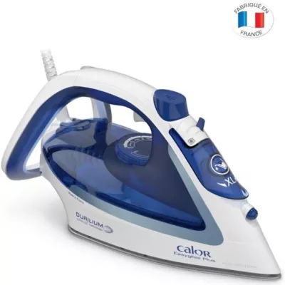 Fer à repasser vapeur CALOR 2400W, Débit 45 g/min, Fabriqué en France