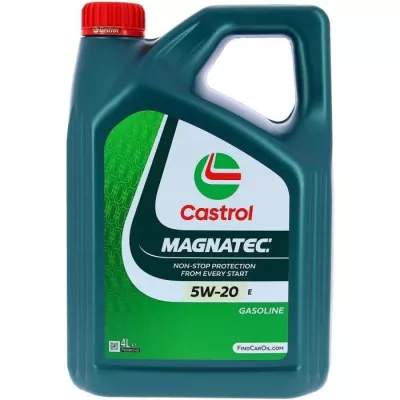 Huile moteur CASTROL Magnatec 5W20 E - 4L | Dimensions: 27x18,6x12,2 cm