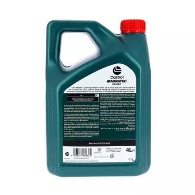 Huile moteur CASTROL Magnatec 5W20 E - 4L | Dimensions: 27x18,6x12,2 cm