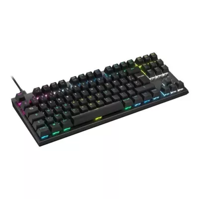 Clavier Corsair Gaming Méca-Optique K60 RGB PRO TKL OPX - Compact et Puissant