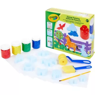 Créatif: Kit de Peinture Lavable CRAYOLA - Pour les 4 ans