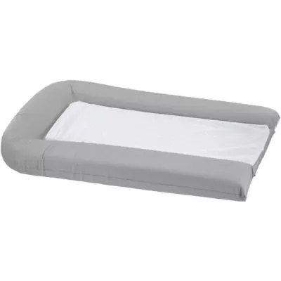 Matelas à langer Gris Perle avec éponges amovibles - 42 x 70 cm