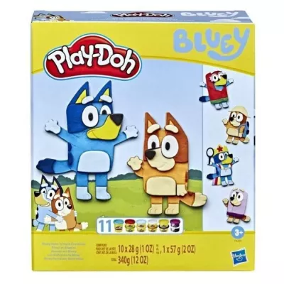 Coffret Play-Doh Bluey se déguise - 11 pots de pâte à modeler