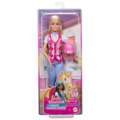 Barbie – Barbie Mysteries : The Great Horse Chase, Poupée Malibu HXJ38