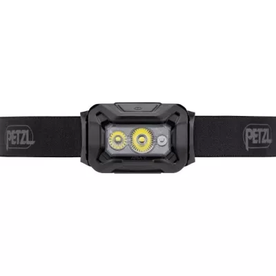 Lampe frontale étanche - PETZL - ARIA 2 - 450 lumens - 3 piles AAA/LR03 incluses - Noir