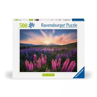 Ravensburger-Puzzle 500 pieces-Les lupins (Nature edition)-Des 12 ans - Puzzle de qualité supérieure-12000688