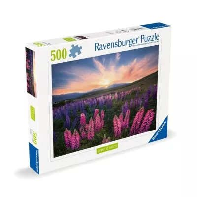 Ravensburger-Puzzle 500 pieces-Les lupins (Nature edition)-Des 12 ans - Puzzle de qualité supérieure-12000688