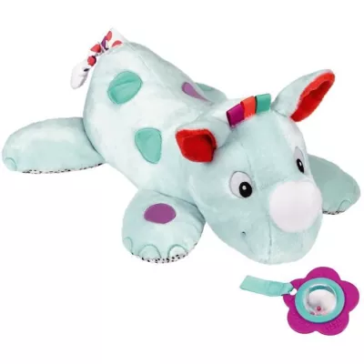 Ravensburger -PLAY + - Activity cushion 3in1 rhinceros - Des la naissance - French version - 34010