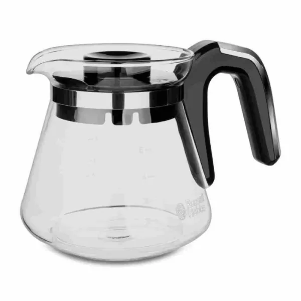 RUSSELL HOBBS 24210-56 Cafetiere Filtre 625ml Compact Home, Café Rapide en 7mn, Cuillere Dosette, Maintien au Chaud - Inox Bros