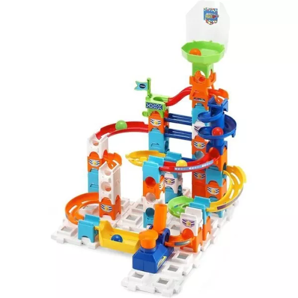 VTECH Marble Rush Ball Circuit - Adventure Set S100 - 61 pieces and 5 MarbleBilles included