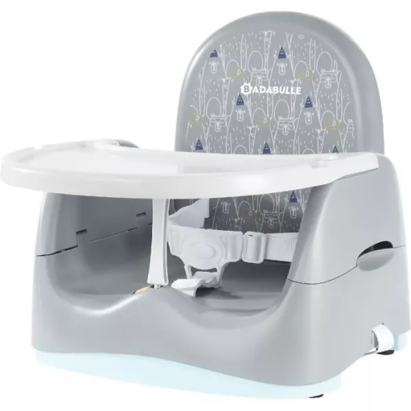 Rehausseur Nomade BADABULLE - Modele : ours - Pliage Compact - Universel - De 6 a 36 mois