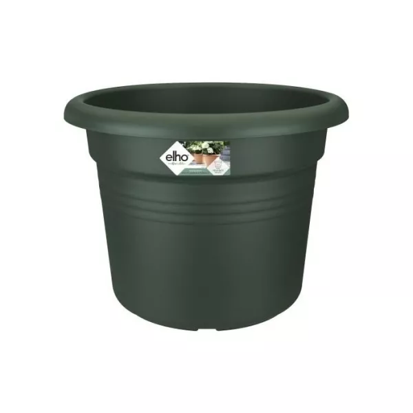 Elho Bac a fleurs Green Basics Cilinder 55 - Vert - Ø 54 x H 41 cm - extérieur - 100% recyclé