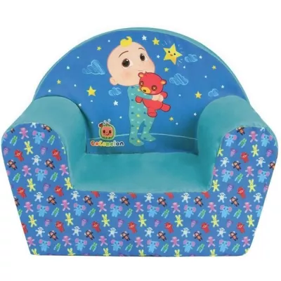 Fun house cocomelon armchair club for children origin france guarantee h.42 x W.52 x p.33 cm