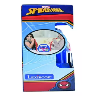 Enceinte Bluetooth Spider-Man - LEXIBOOK - Effets Lumineux, Micros, Karaoké et Enregistrement