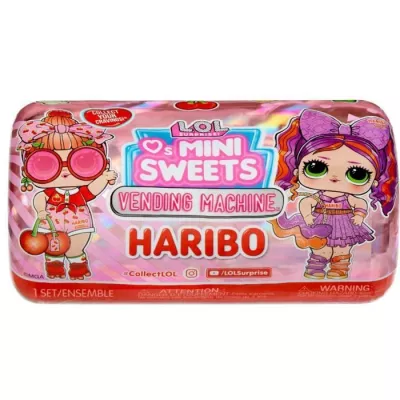 L.O.L. Surprise Loves Mini Sweets X Haribo PDQ - Doll 7.5 cm + accessories - Candy dispenser format