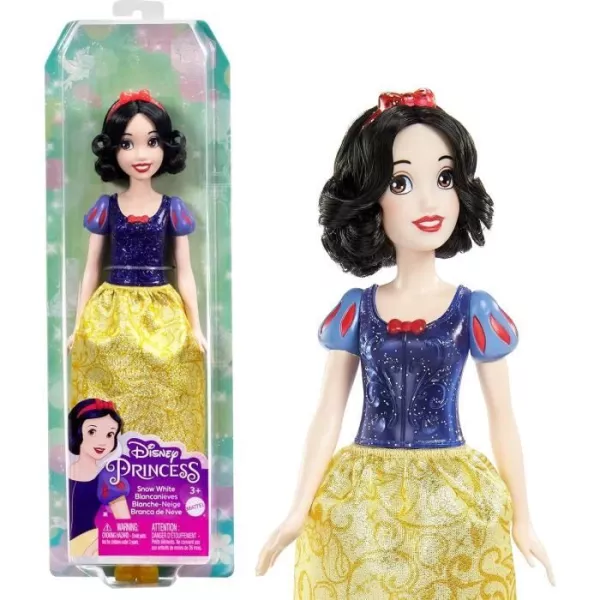 Snow White Doll 29 cm, Mattel Doll Disney Princesses dressing, accessories HLW08