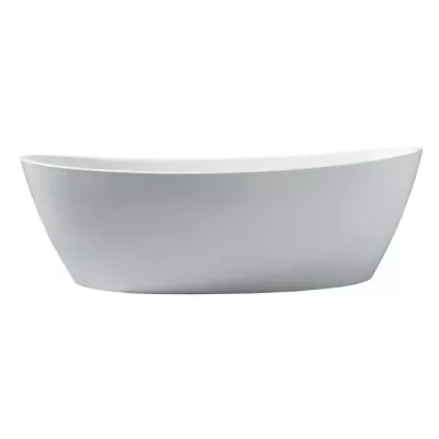 OCEANIC Ilot bath Rosã - L.177 x I.83 x H.58 cm - Acrylic - Push Bond - White