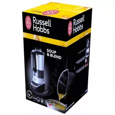 RUSSELL HOBBS 21480-56 Blender Chauffant 2en1 Programmable Soup and Blend 1,75L, 8 Programmes Préréglés Soupe, Smoothie, Sauc