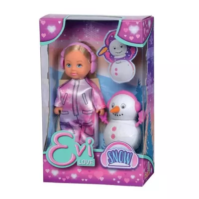 STEFFI LOVE - Evi Love Neige - Poupée Mannequin 12cm - Des 3 Ans