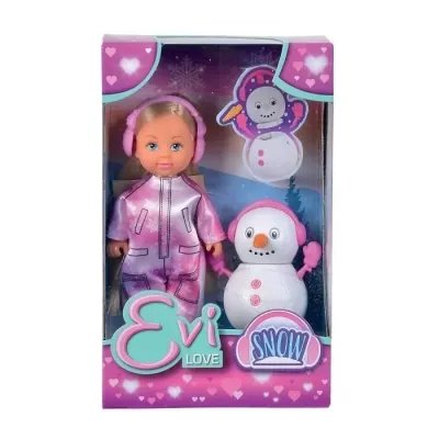 STEFFI LOVE - Evi Love Neige - Poupée Mannequin 12cm - Des 3 Ans