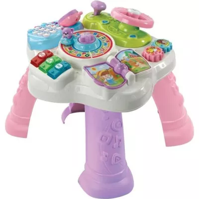 Bilingual Activity Table VTECH - Rose - For babies from 9 to 36 months