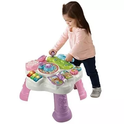 Bilingual Activity Table VTECH - Rose - For babies from 9 to 36 months