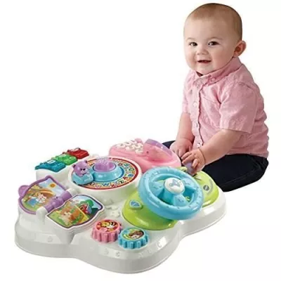 Bilingual Activity Table VTECH - Rose - For babies from 9 to 36 months