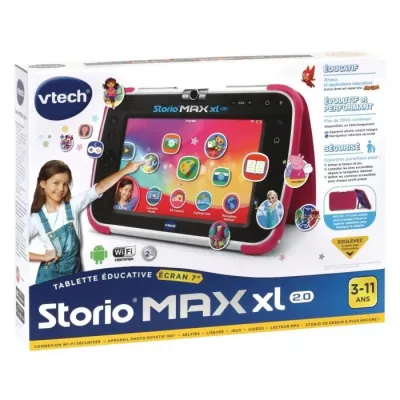 Educational Tablet VTECH Storio Max XL 2.0 7 Pink for children from 3 to 11 years