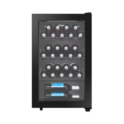 Haier Wine Bank 50 Serie 3 HWS31GGE Refroidisseur de vin compresseur Pose libre Noir 31 bouteille(s)