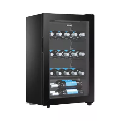 Haier Wine Bank 50 Serie 3 HWS31GGE Refroidisseur de vin compresseur Pose libre Noir 31 bouteille(s)