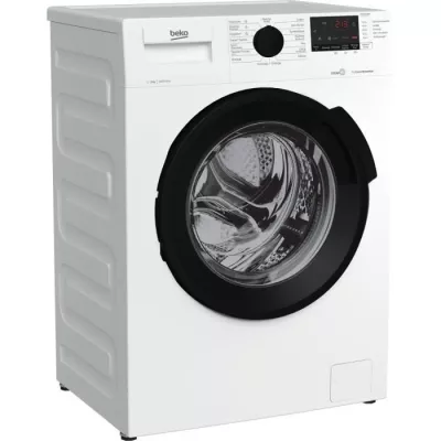 Lave-linge hublot BEKO WTV94221BW - 9 kg - Induction - L60cm - 1400 trs/min - Classe A - Blanc