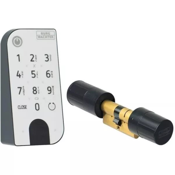 Electronic cylinder BURG-WÄCHTER secuENTRY Home 5001 with Pincode ENTRY keyboard - 6 users