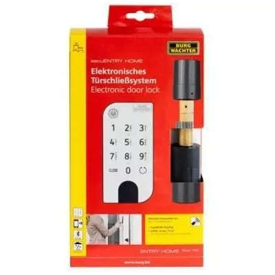 Electronic cylinder BURG-WÄCHTER secuENTRY Home 5001 with Pincode ENTRY keyboard - 6 users