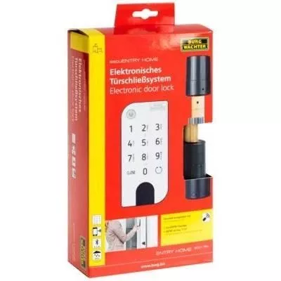 Electronic cylinder BURG-WÄCHTER secuENTRY Home 5001 with Pincode ENTRY keyboard - 6 users