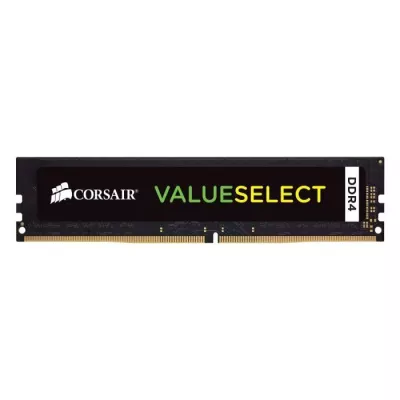 Mémoire RAM - CORSAIR - Value Select DDR4 - 4GB 1x4GB DIMM - 2400 MHz - 1.20V - Noir (CMK16GX4M2A2666C)