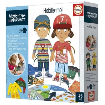 Jeu d'apprentissage - EDUCA - Habille-Moi