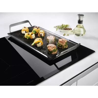 Table de cuisson ELECTROLUX - 4 foyers - L60 x 67,80 cm - LIV6343 - 7350W - Revetement verre - Noir